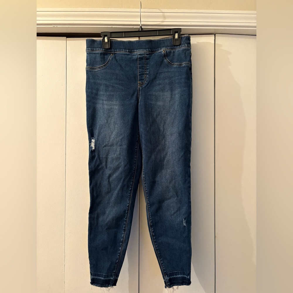 Women's Spanx Distressed Skinny Jeans XL